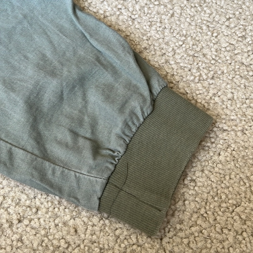 Abercrombie & Fitch Women's Moto Green Cotton Blend Utility Joggers, Size XS - Picture 9 of 15